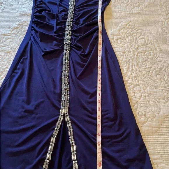 Moda International Navy cocktail Dress - Picture 8 of 10